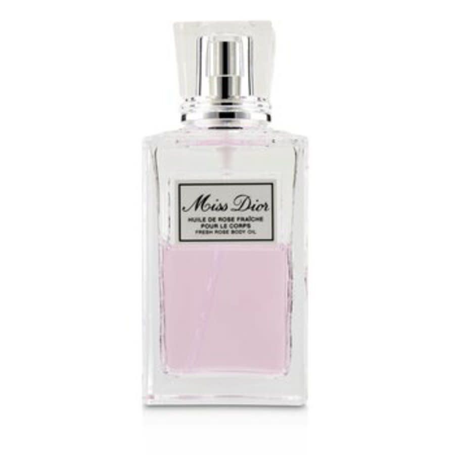 Dior Ladies Miss  Fresh Rose Body Oil 3.4 oz Bath & Body 3348901387347 In Pink