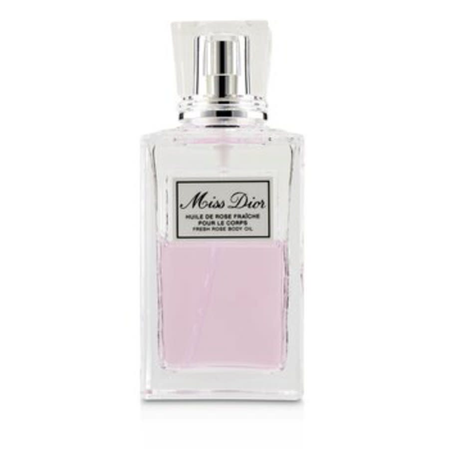 DIOR LADIES MISS DIOR FRESH ROSE BODY OIL 3.4 OZ BATH & BODY 3348901387347