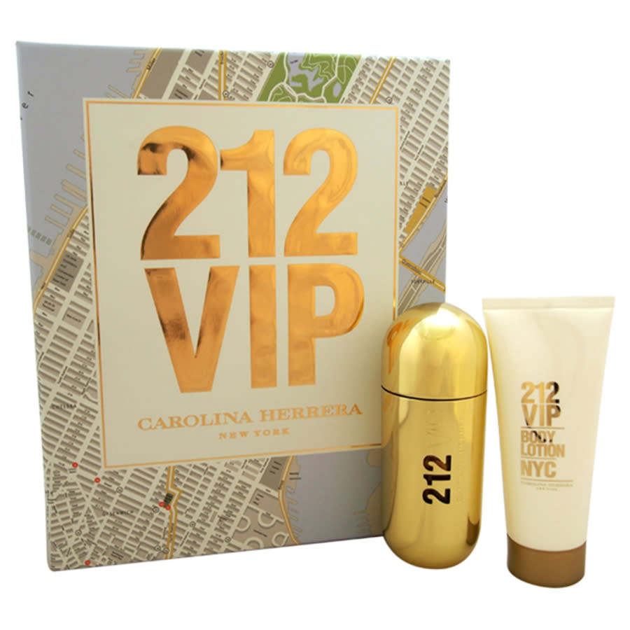 Carolina Herrera 212 Vip By  For Women - 2 Pc Gift Set 2.7oz Edp Spray In N,a