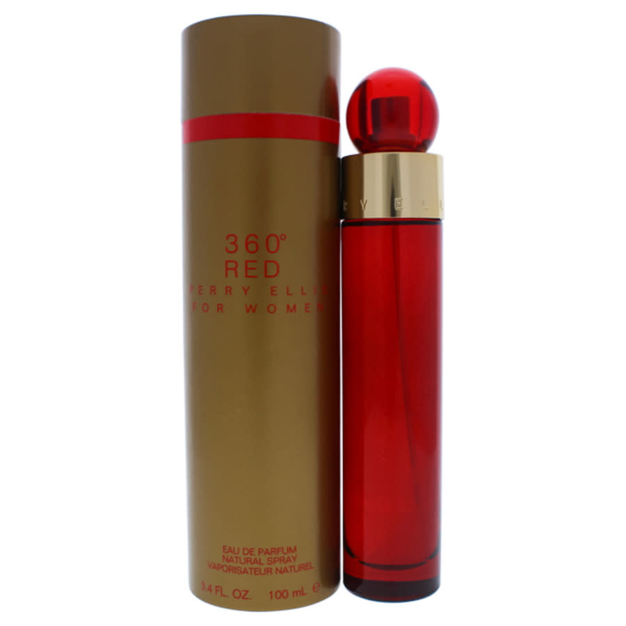 Perry Ellis 360 Red For Women By Edp Spray 3.4 oz (w) In Orange,purple,red