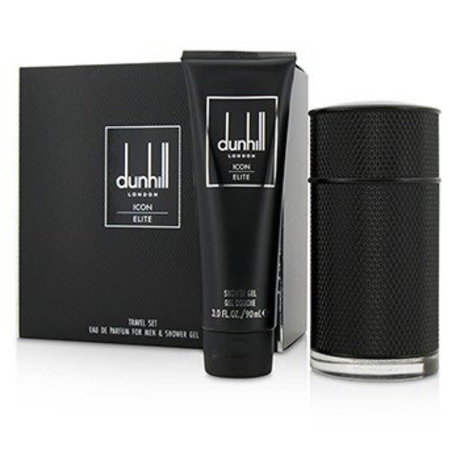 Alfred Dunhill Icon Elite /  Set (m) In Black,blue