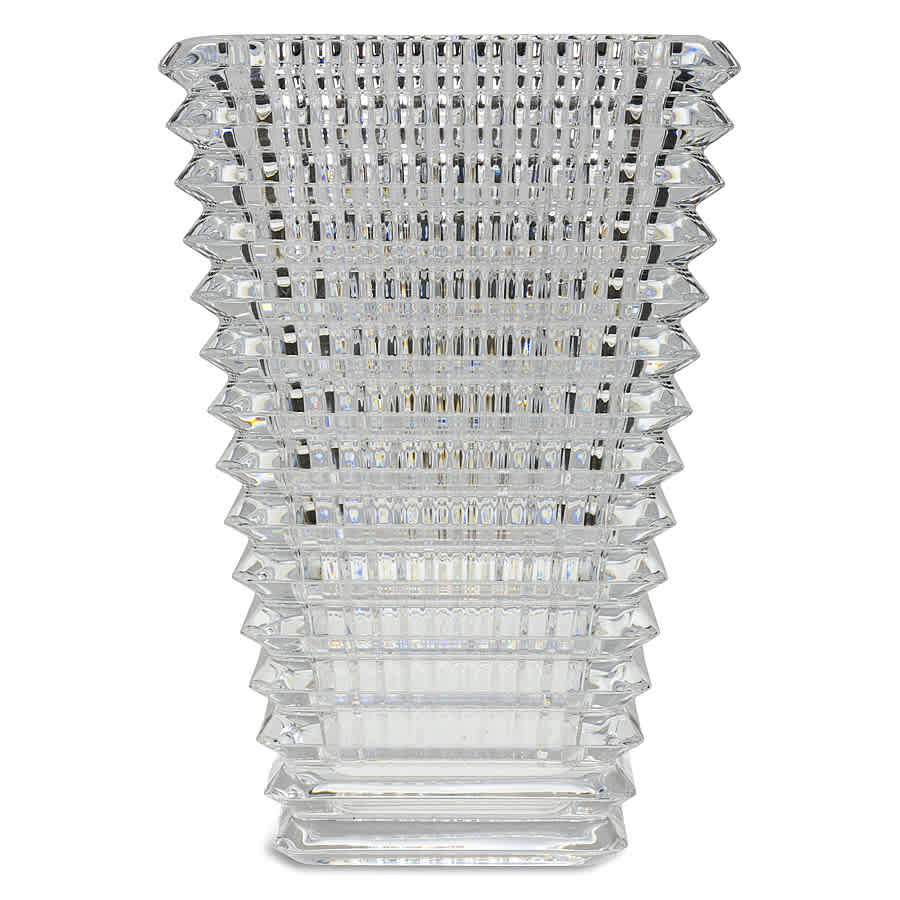 Baccarat Small Rectangular Eye Vase In N/a