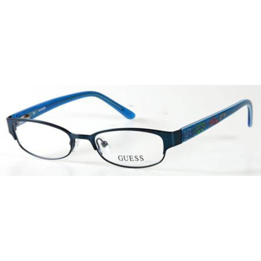 GUESS UNISEX BLUE ROUND EYEGLASS FRAMES GU9110(GU9110)B2447