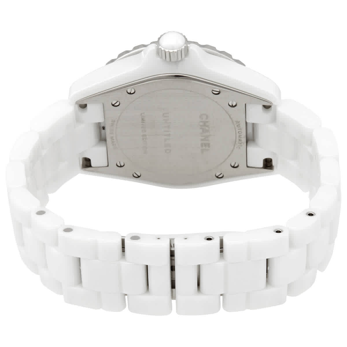 Pre-owned Chanel J12 White Dial Unisex Watch H5582