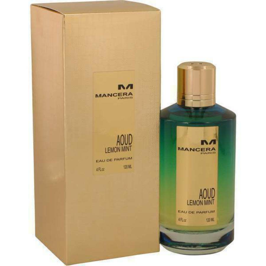 Mancera Unisex Aoud Lemon Mint Edp Spray 4 oz (120 Ml)