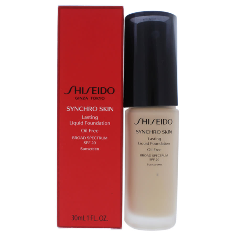 Shiseido / Synchro Skin Spf 20 Lasting Liquid Foundation (2)neutral 1.0 oz (30 Ml) In N,a