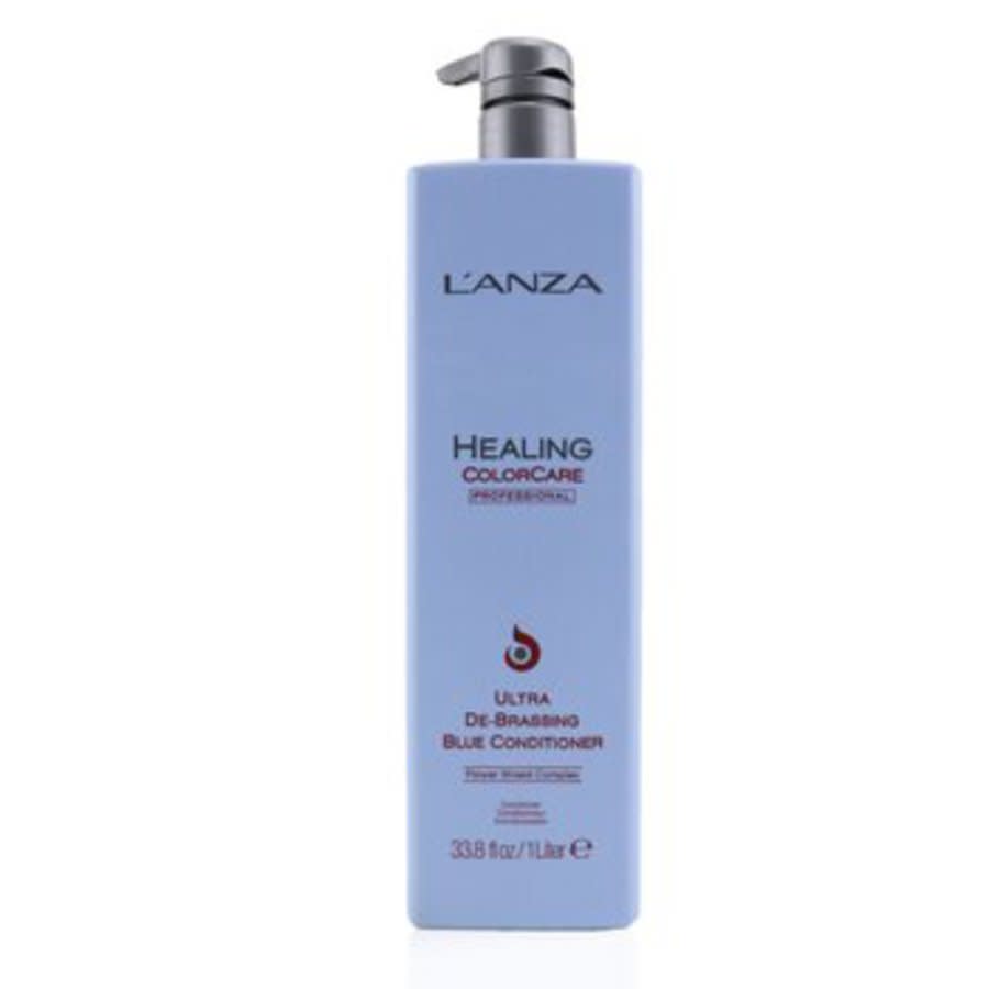 L'anza - Healing Colorcare De-brassing Blue Conditioner 1000ml / 33.8oz In Blue,orange