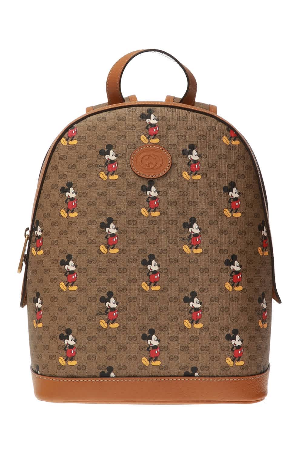 Gucci X Disney Small Backpack In Brown