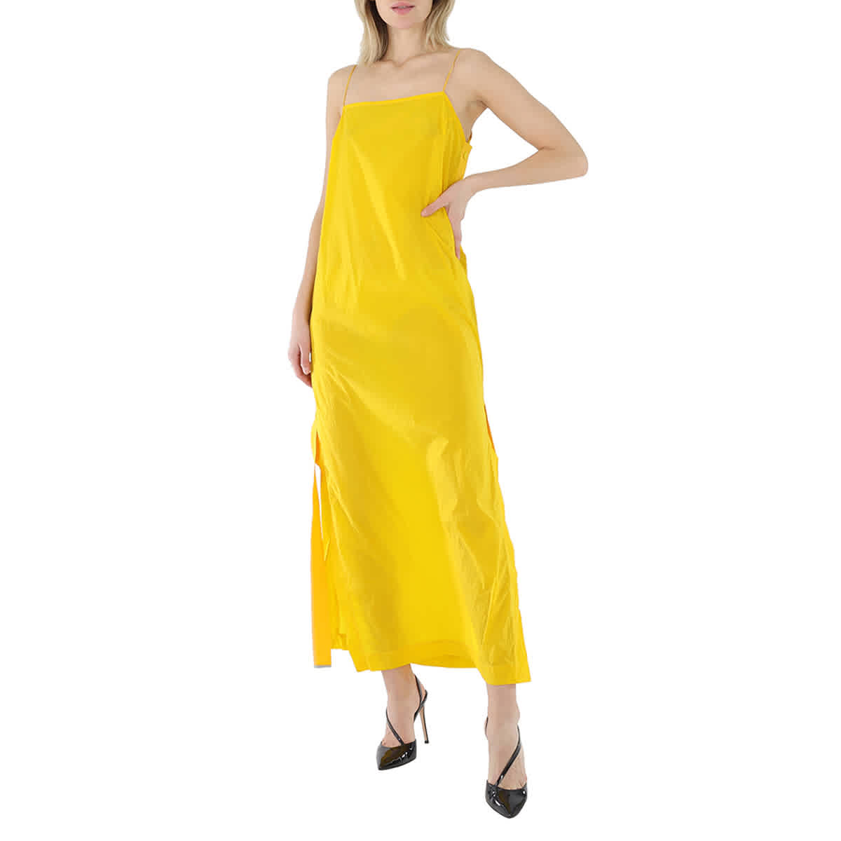 Artica Arbox Long Yellow Dress In Yellow