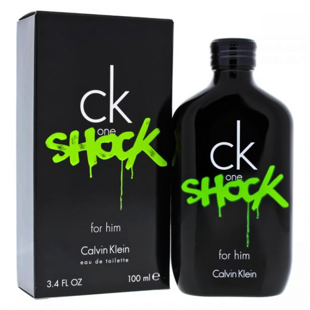 Calvin Klein Ck One Shock By  Edt Spray 3.4 oz (m) In Black,purple