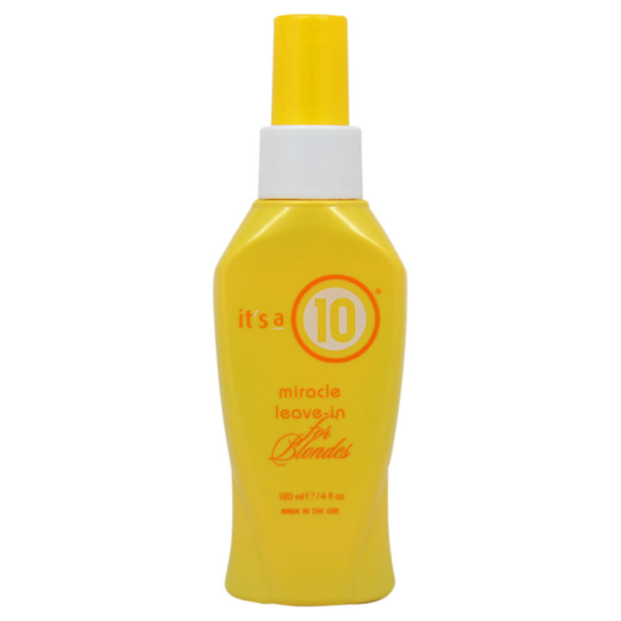 It's A 10 Miracle Leave-in For Blondes By Its A 10 For Unisex - 4 oz Treatment In N,a