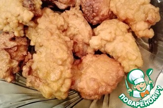 Рецепт: Куриные крылышки в кляре