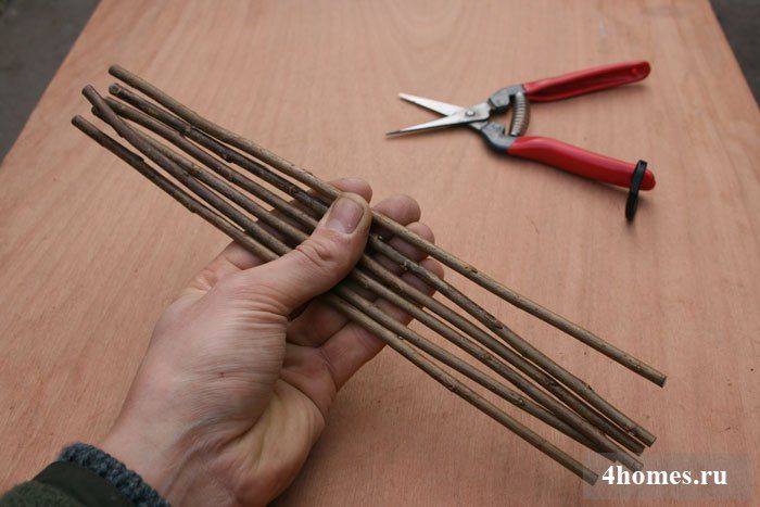 Корзины из лозы и ивы пошаговая инструкция для начинающих