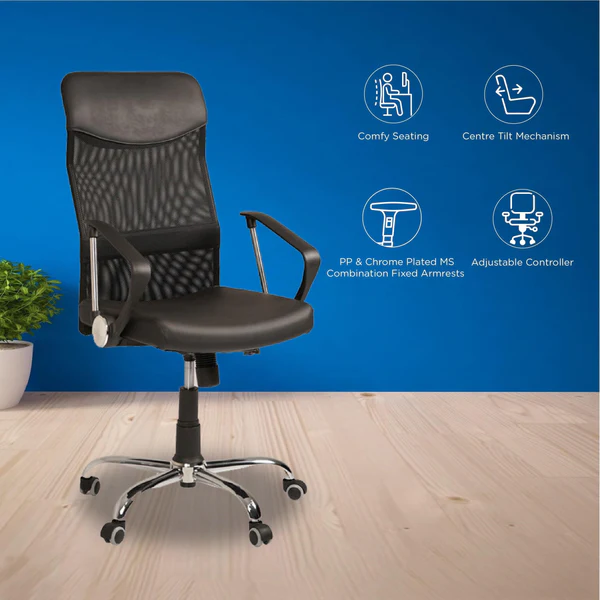 Nilkamal Acqua Revolving Chair (high back) - Image 2