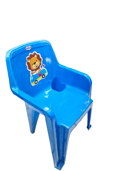 Fun and Functional: Colorful Kids' Chair with Cute Design(Blue) - Image 3