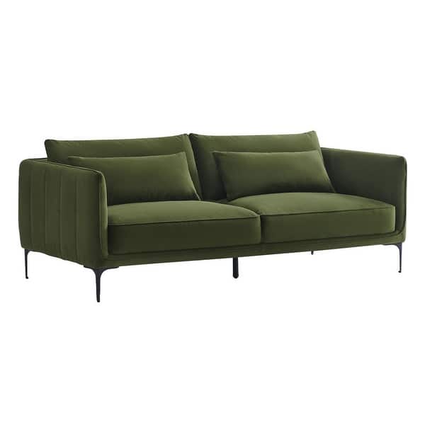 Green 3 seater Sofa  - Modern Luxury Couch | Furniture Hub