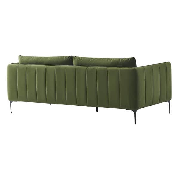 Green 3 seater Sofa  - Modern Luxury Couch | Furniture Hub - Image 2