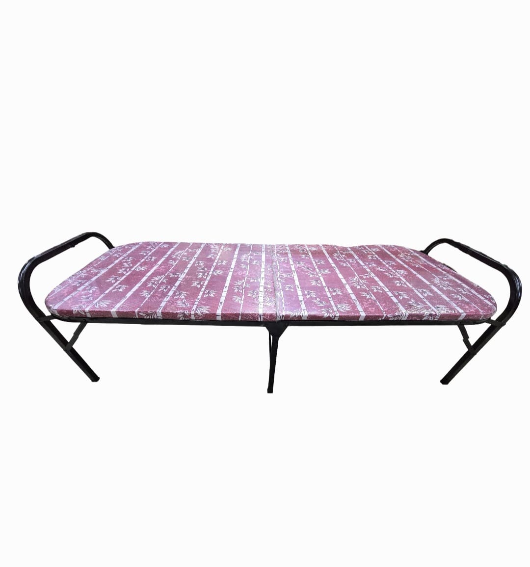 6ft x 2.5ft Foldable Cot with Cushion