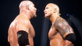 Goldberg face à The Rock à Backlash