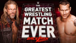 Affiche Backlash 2020 Edge contre Randy Orton