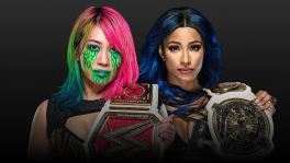Affiche Extreme Rules 2020 Asuka vs Sasha Banks