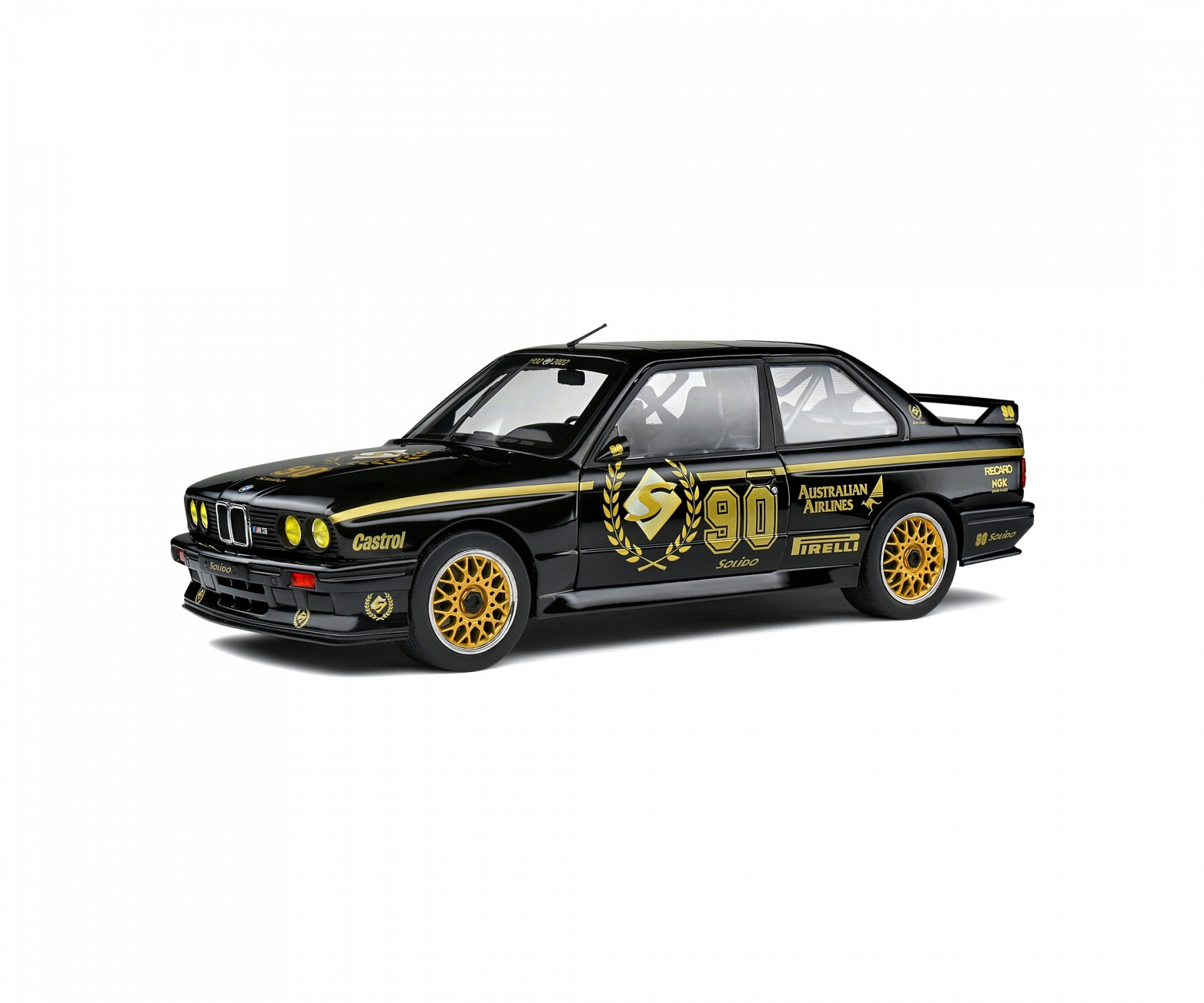 BMW E30 M3 GR.A #3 Adac Rally Niemcy 1990 SOLIDO 1:18 16904554239