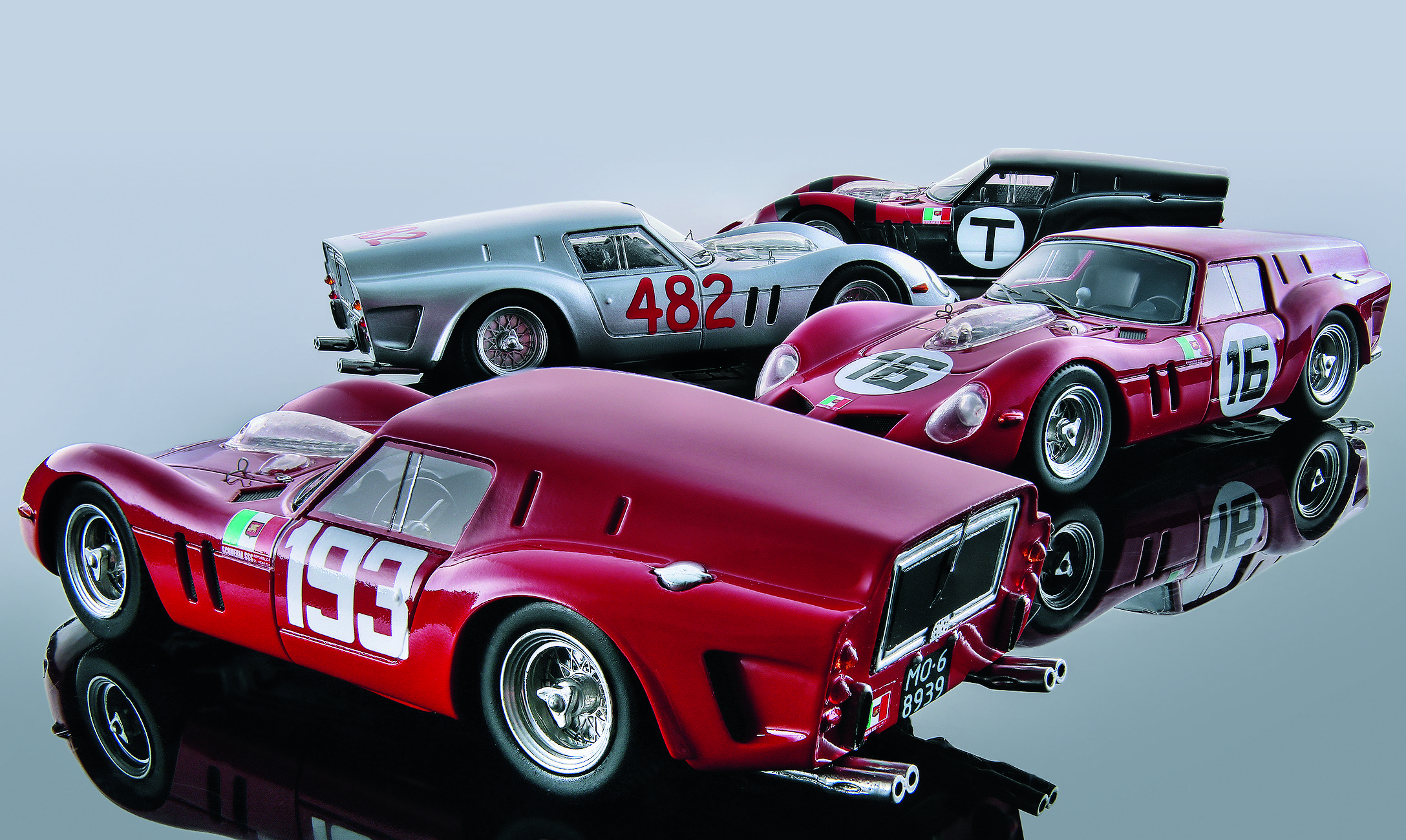 62 Ferrari 250 GTO Breadvan von TM43 in 1:43 - Mit drei S