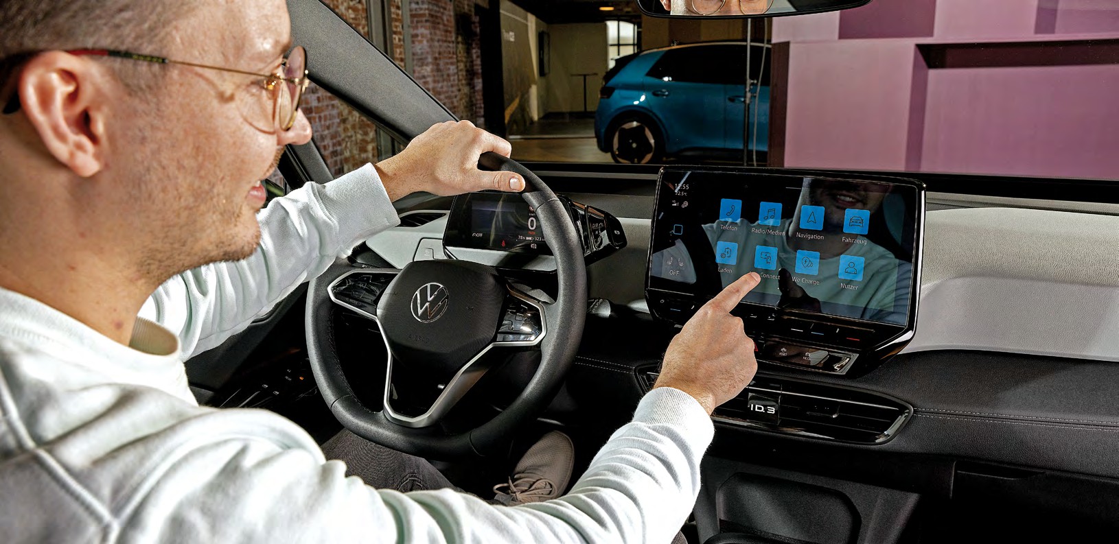VW ID.7: Cockpit mit neuem, besseren Infotainment und Touch
