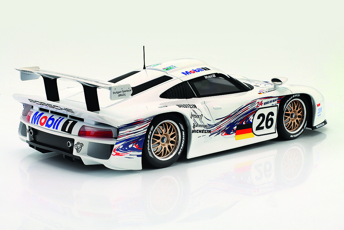 WERK83 Porsche 911 GT1 1/18 - Édition Limitée 4h SPA 1996 #35 - Modèle Réduction Haut De Gamme
