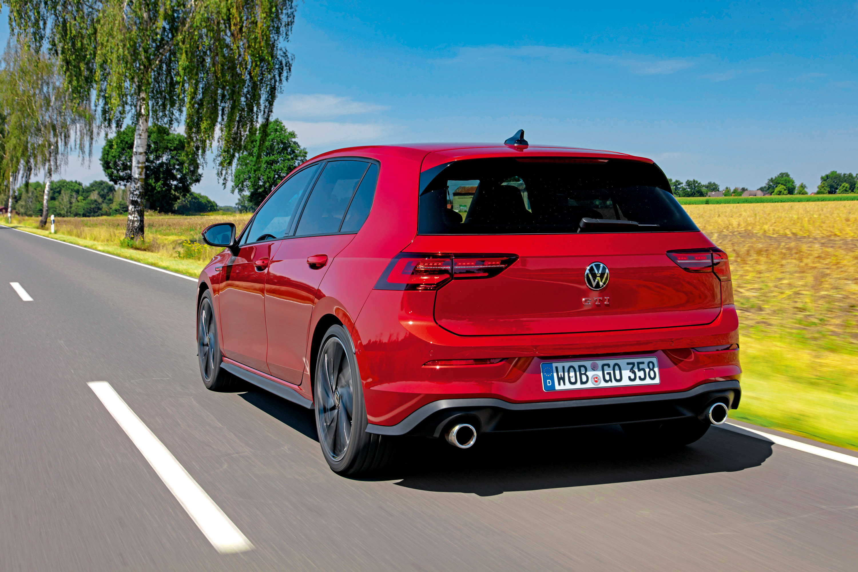 VW Golf 8 GTI DSG: Jung und wild