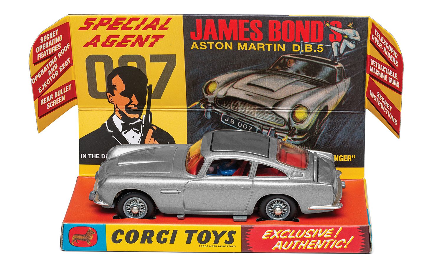 Aston martin db5 corgi original on sale