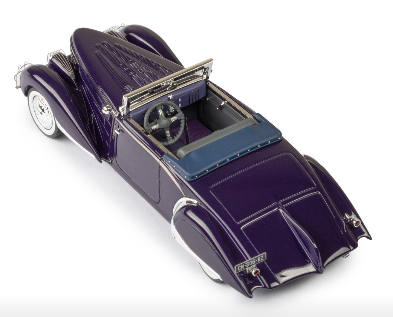 Miniature Delage D8-85 Clabot Roadster 1935 - ESVAL MODEL 1/43 Résine