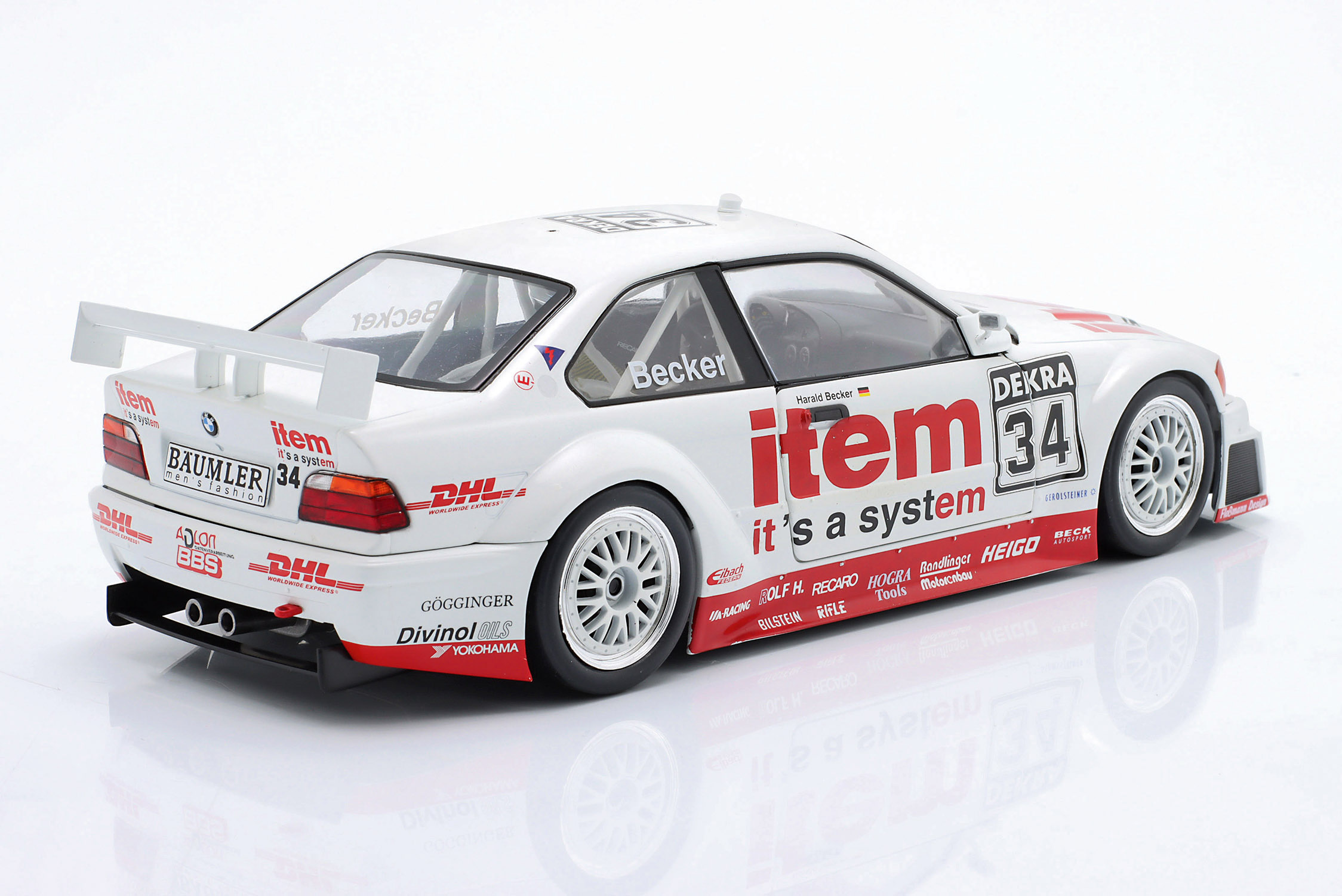 93/'94 BMW (E36) M3 DTM von Werk83 in 1:18 — Der Zoff-Dreier