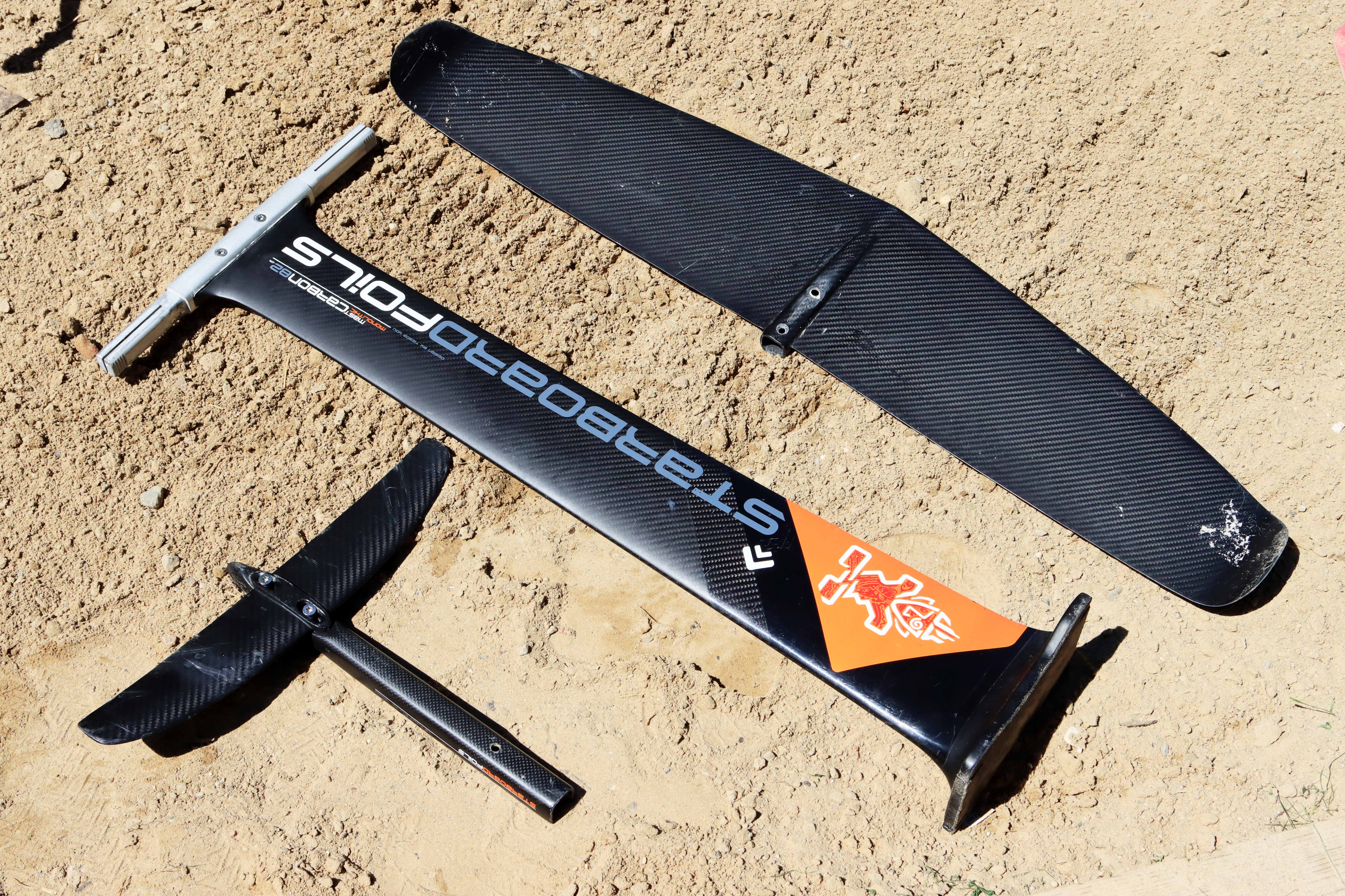 Light weight, quick assembly - the Starboard E-Type Foil in the 