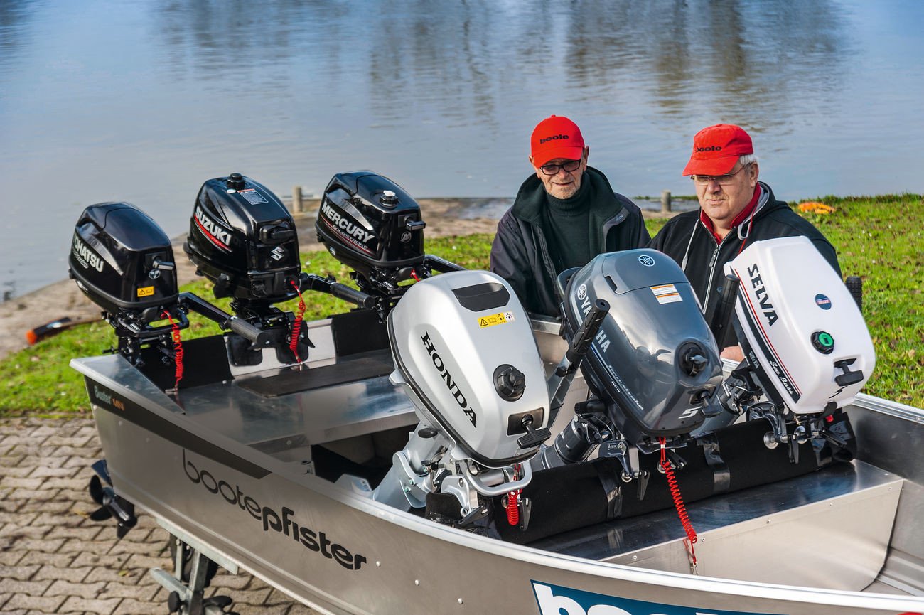 Engines: 5 hp outboard - six-pack