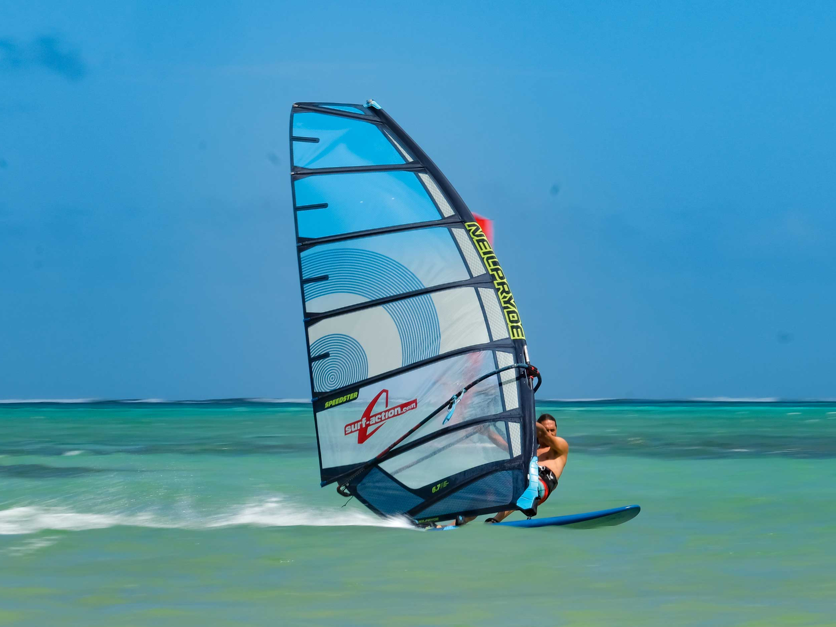 Freeride sail 2023: NeilPryde Speedster 6.7 in the test | SURF