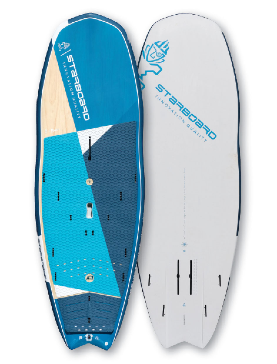 Windfoil, Wing, SUP: Crossoverboard Starboard Hyper Nut in