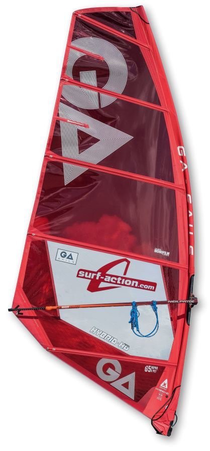 Freemoving sail 2023: GA Sails Hybrid HD 5.6 in the test | SURF