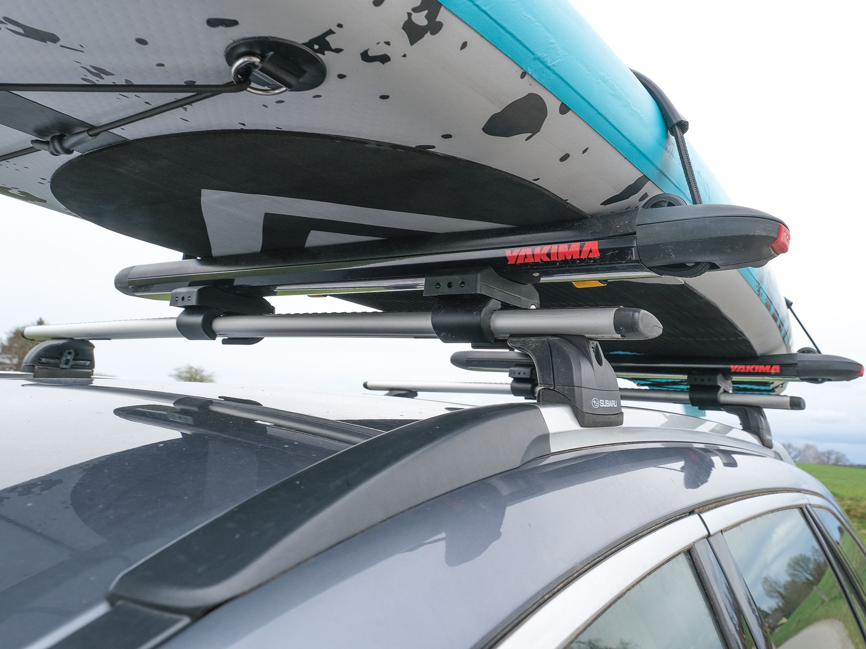 Tried out Yakima SUP Dawg roof rack SURF