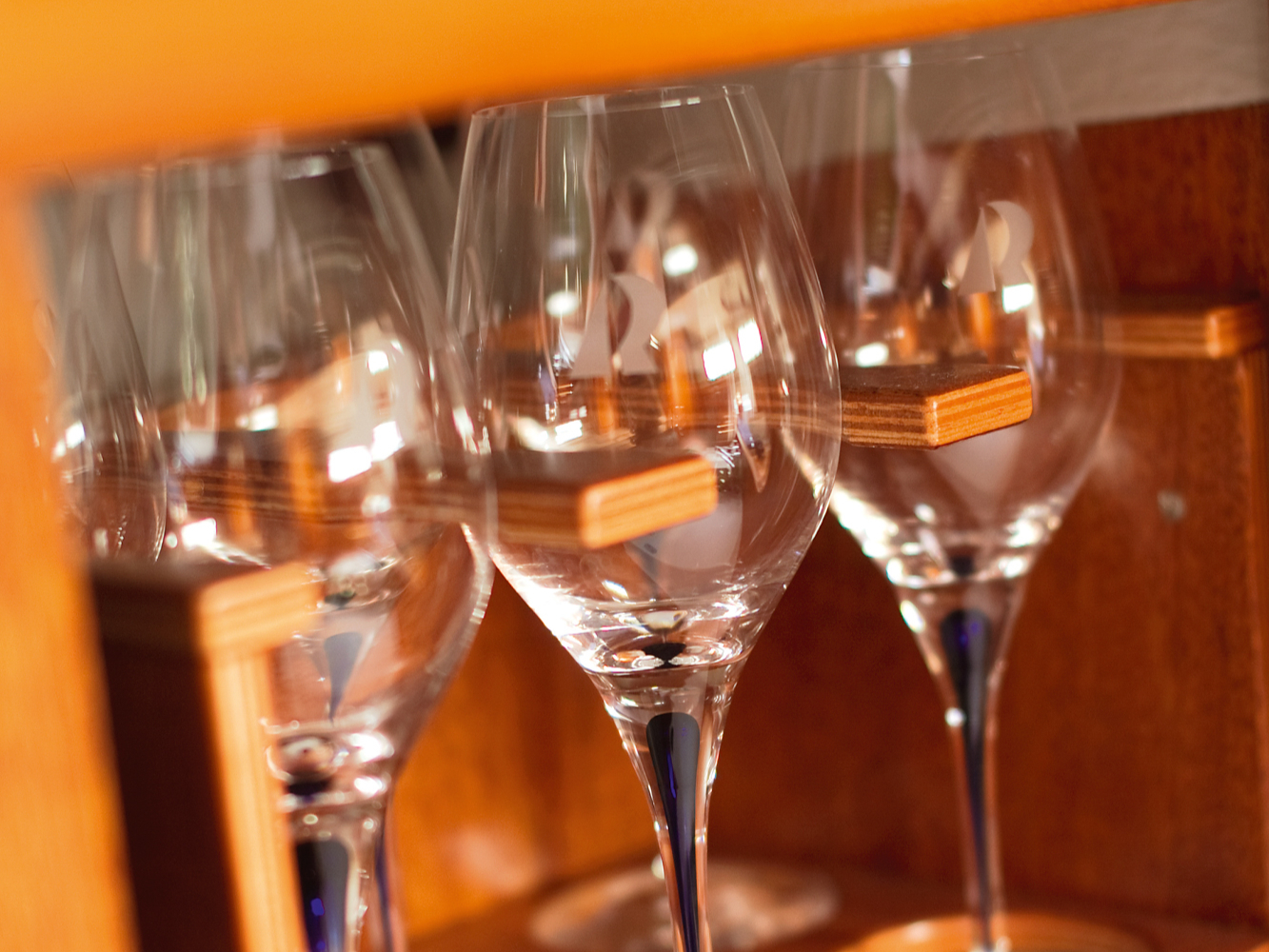 Silwy bicchieri magnetici da vino in plastica