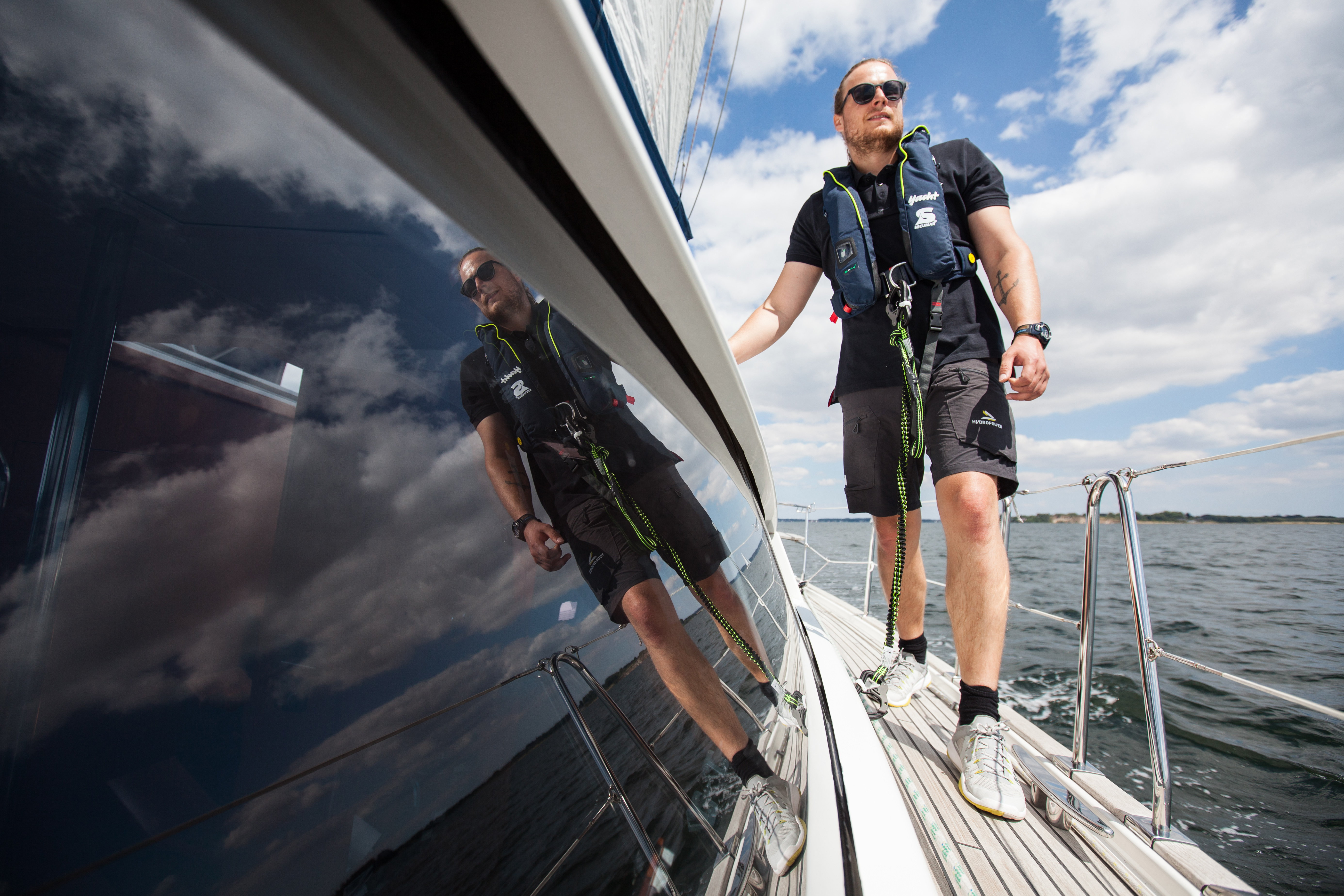 Corde De Yacht 8 Pieds – Ronde, Règles Fendues, Extrémités Clips, Noir, Occasion