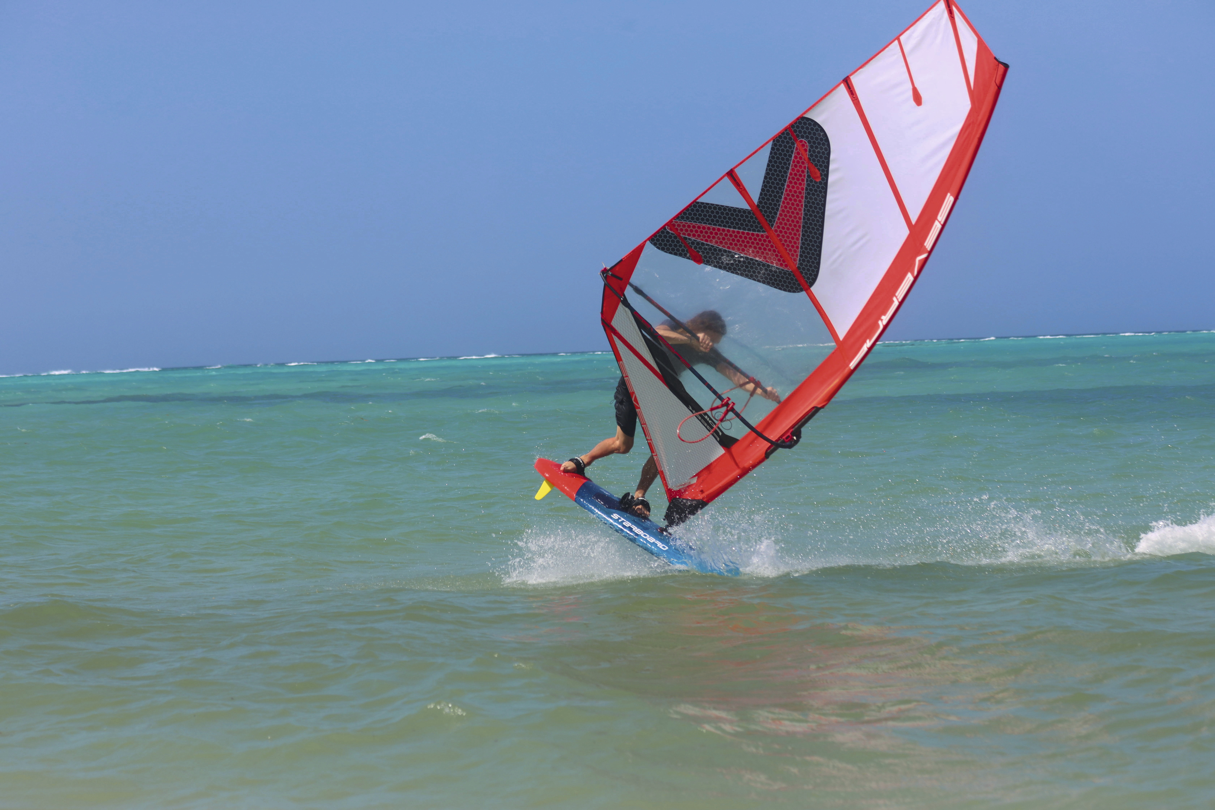 Severne Foil Freek: Why a foil sail can also make sense with a fin 