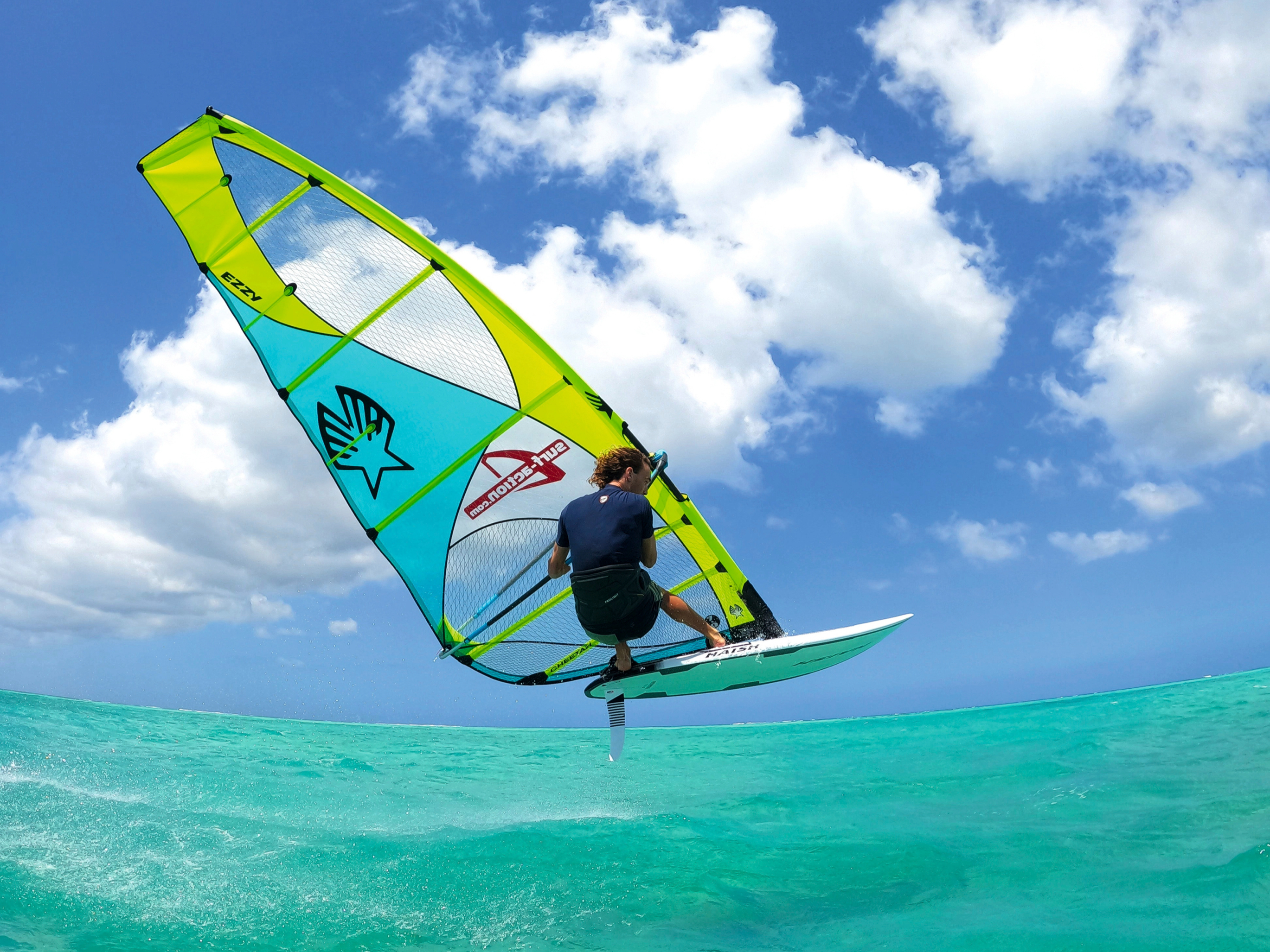 Freeride sail No Cam: Ezzy Cheetah - The soft and fast manoeuvring 