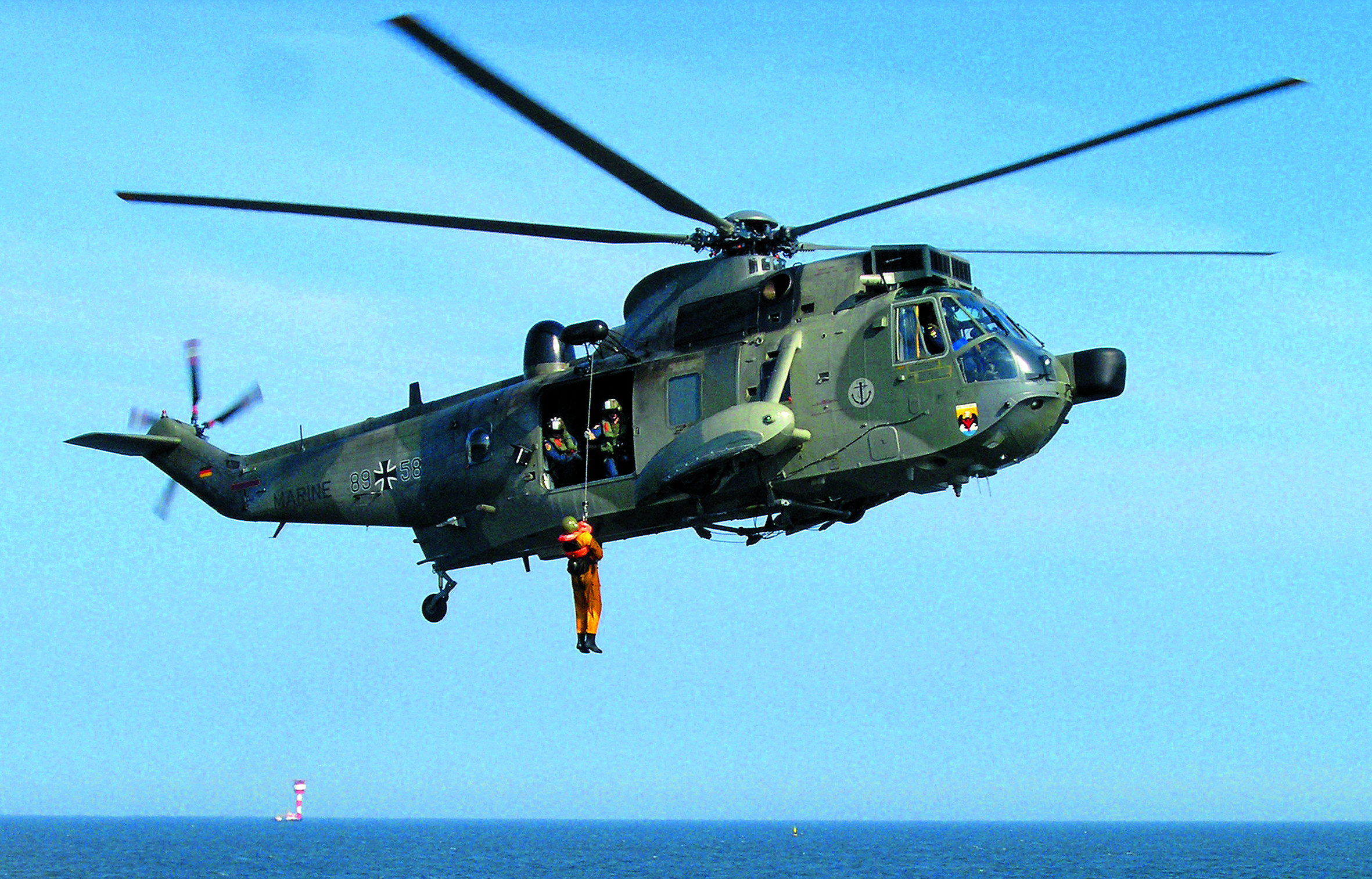 SAR-Hubschrauber: Marineflieger Sea King – der König nimmt
