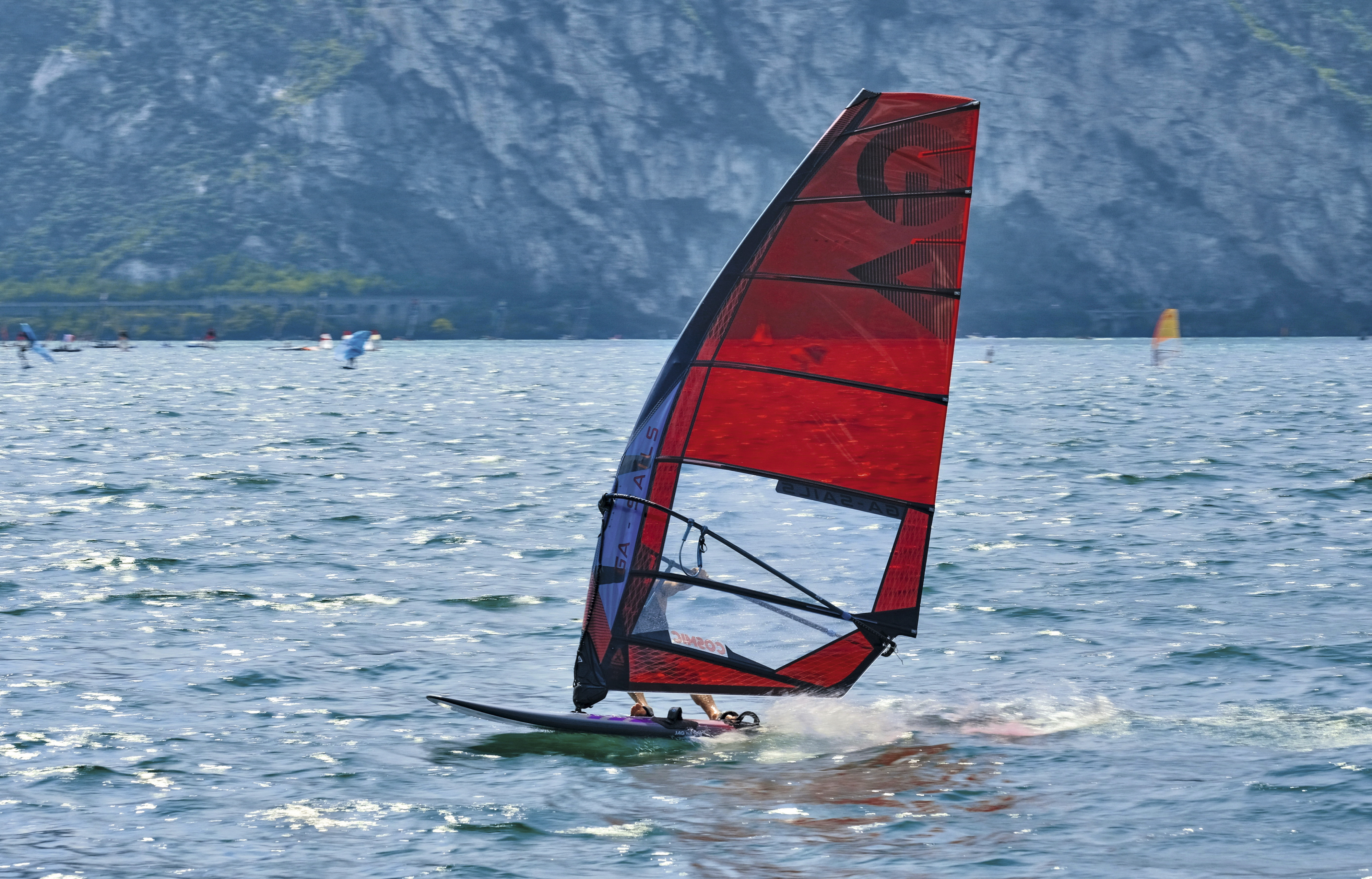 Freerace sail test 2024: GA Sails Cosmic 7.7 - the balanced Freerace sail test 2024: GA Sails Cosmic 7.7 - the balanced