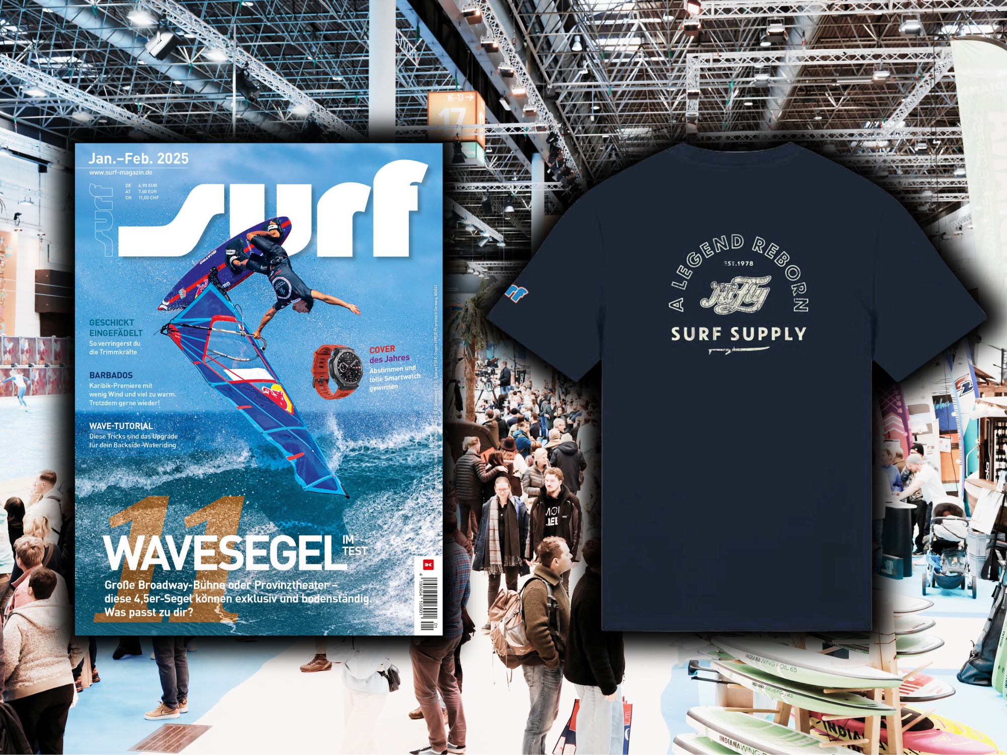 Subscription promotion for boot: read surf 5 times and get a HiFly T-shirt  | SURF