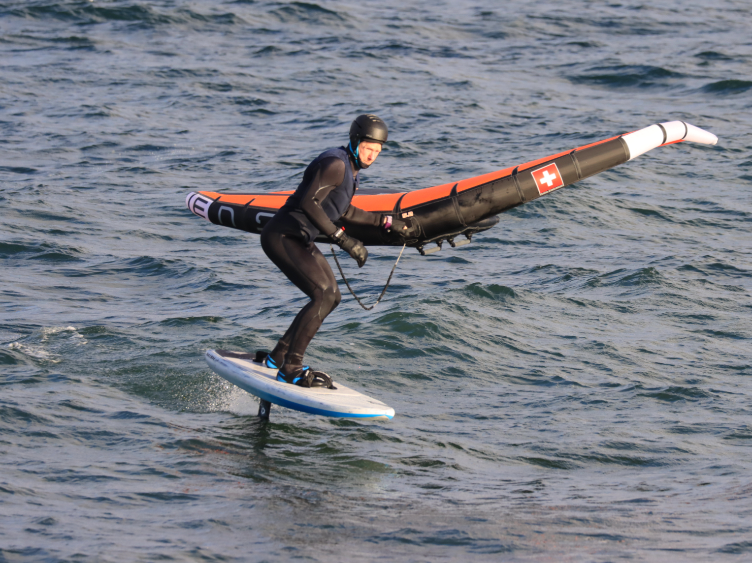 Mid-length wingboard: The Naish Hover Downwind Crossover in Mid-length wingboard: The Naish Hover Downwind Crossover in