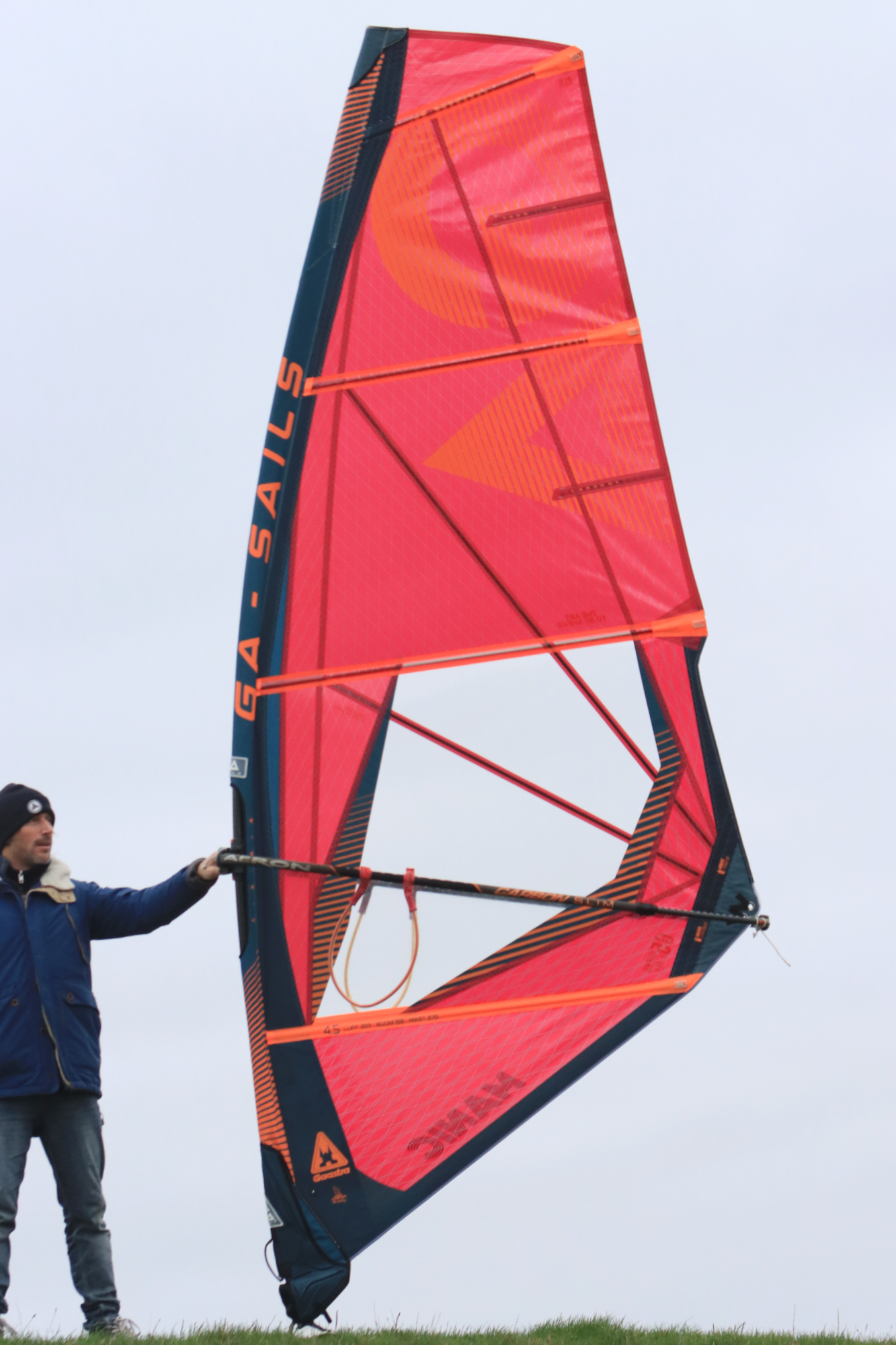 Wave sail 2025: GA-Sails Manic in the test - easy handling & great 