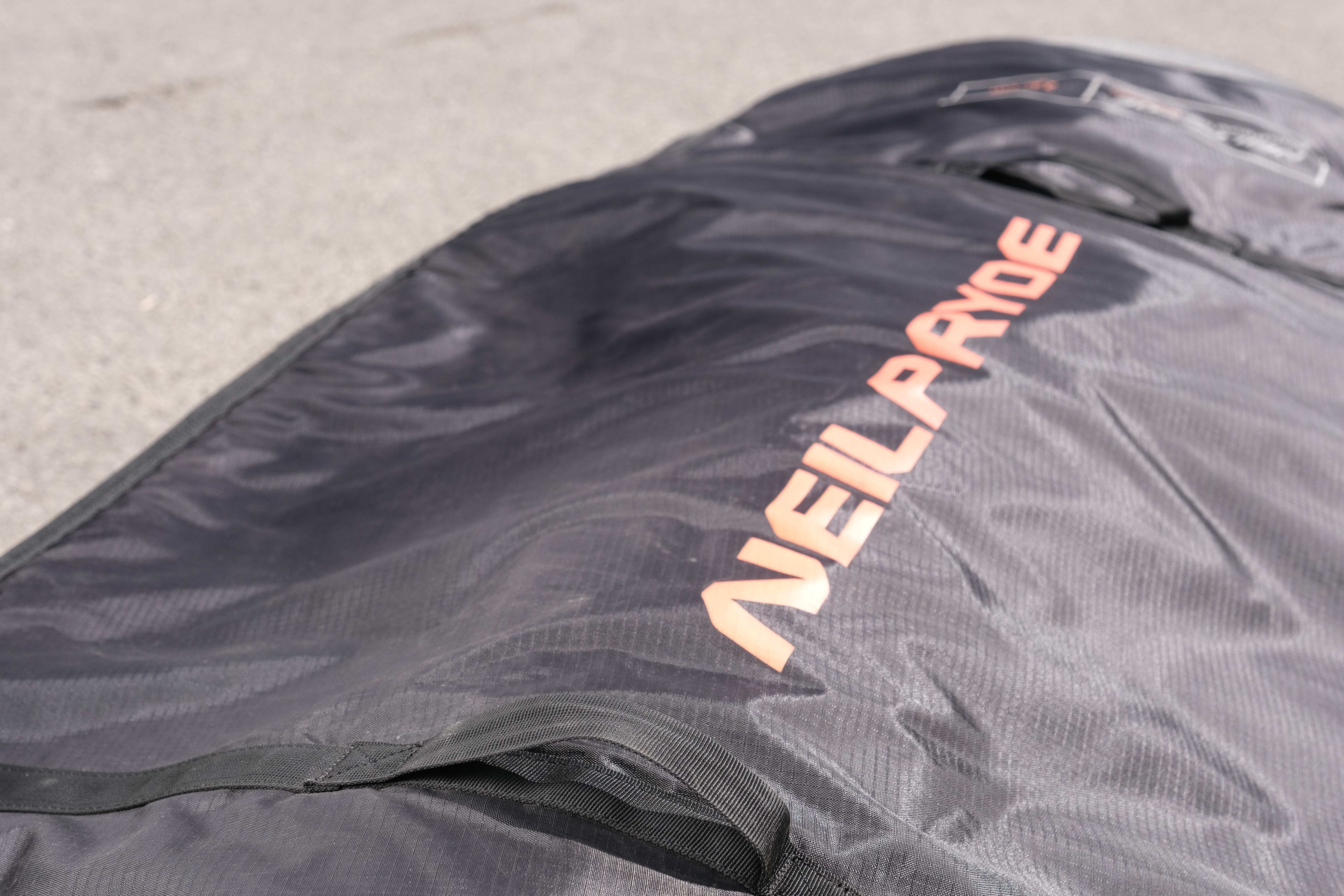 Tried out: New NeilPryde board bag with retractable stowage tube