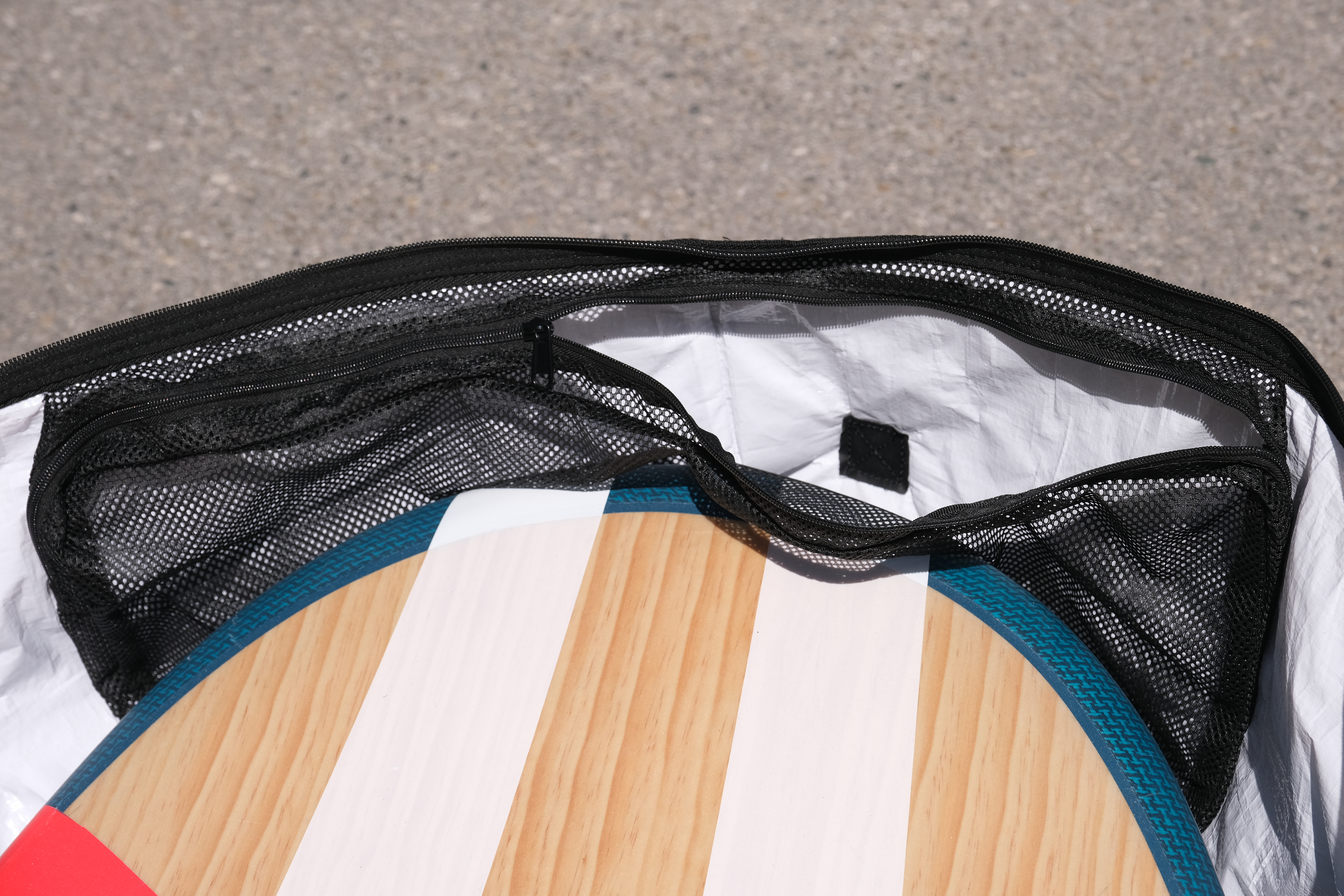 Tried out: New NeilPryde board bag with retractable stowage tube